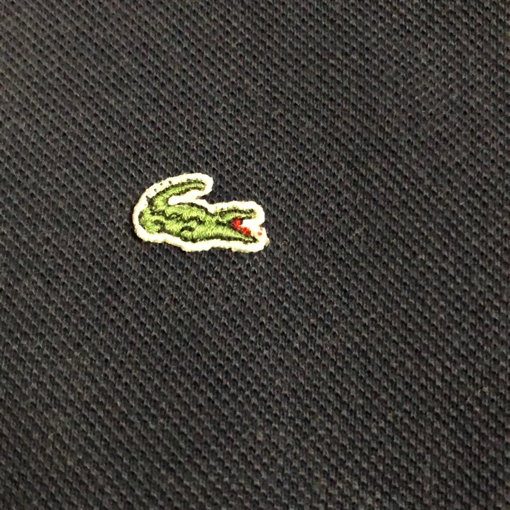 LACOSTE POLO SIZE 46 / 14 Made in FRANCE 🇫🇷 - Picture 5 of 9